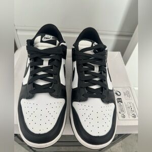 Nike Black and White Low-Top Sneakers